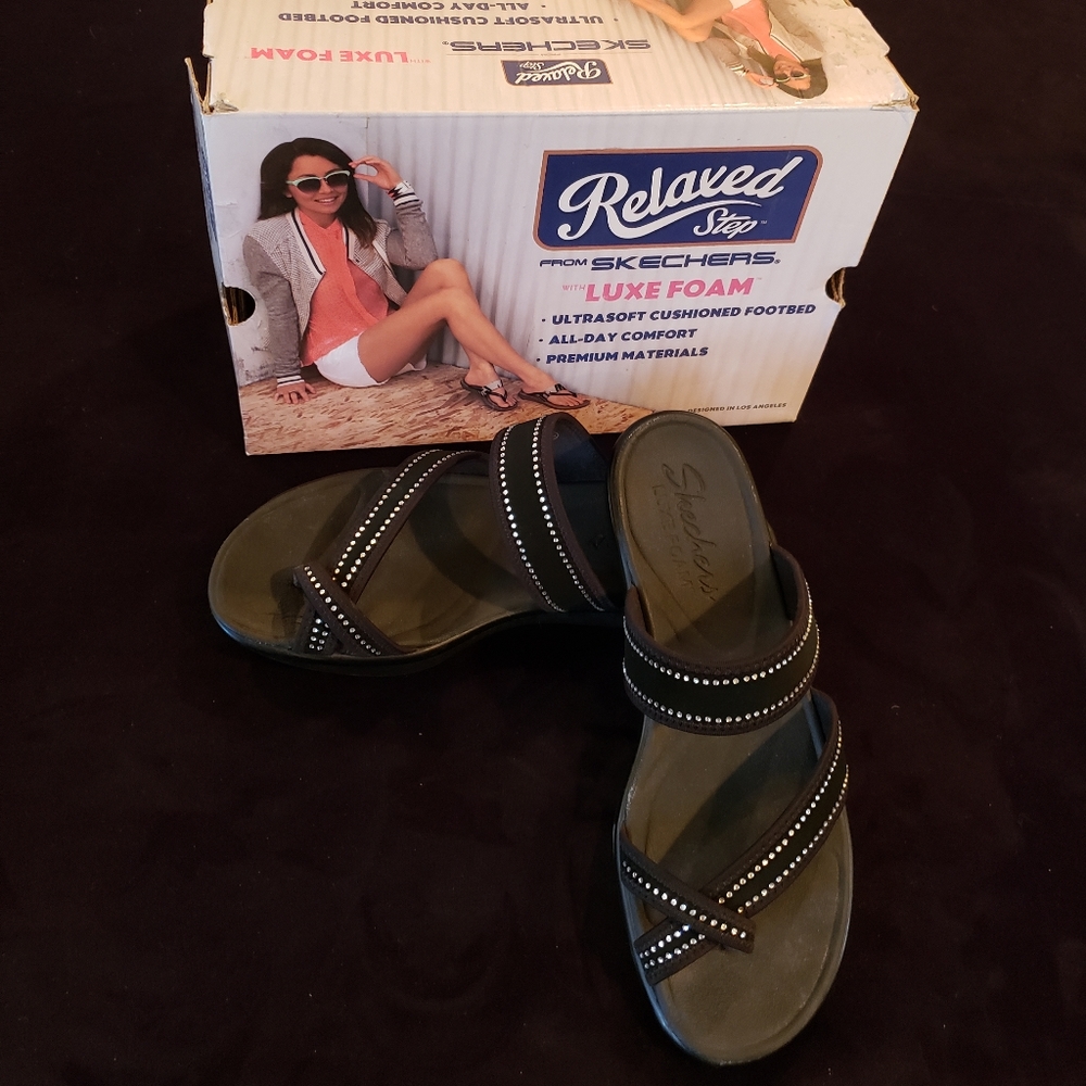 Skechers Bumblers - Steady Rock sandals.
